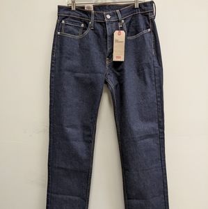 Levi's 514 Straight Fit Dark Indigo Stretch Jeans 34x34 NWT